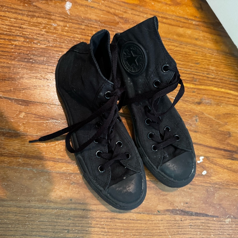 Converse Black High-Top Sneakers